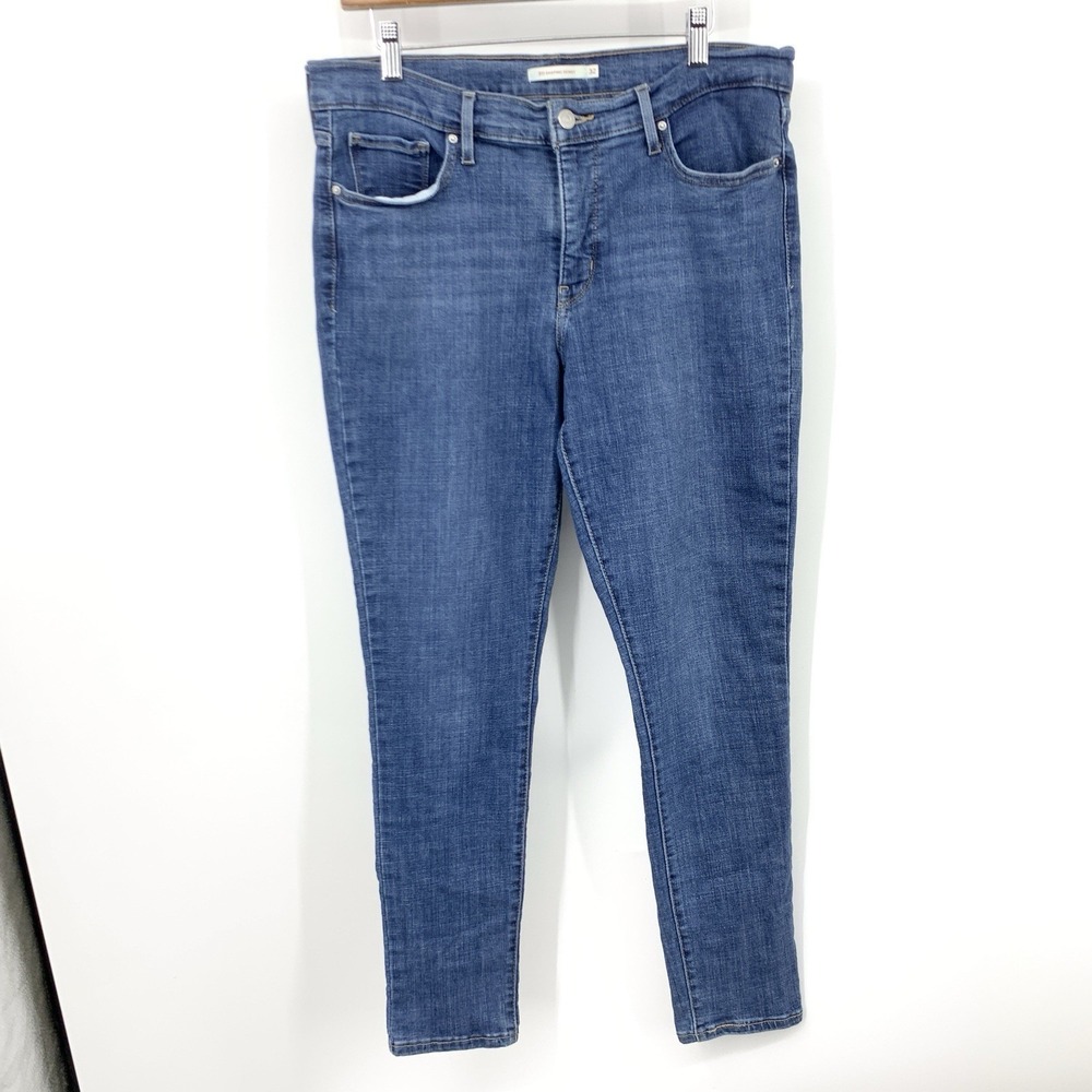 Levis Women‎ Size 32 Jeans Dark Wash Denim Pants 311 Shaping Skinny Stretch High